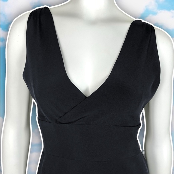 J. CREW VINTAGE Sophia Silk Tricotine Midi Dress Y2k Minimalistic Balletcore LBD - Picture 4 of 14